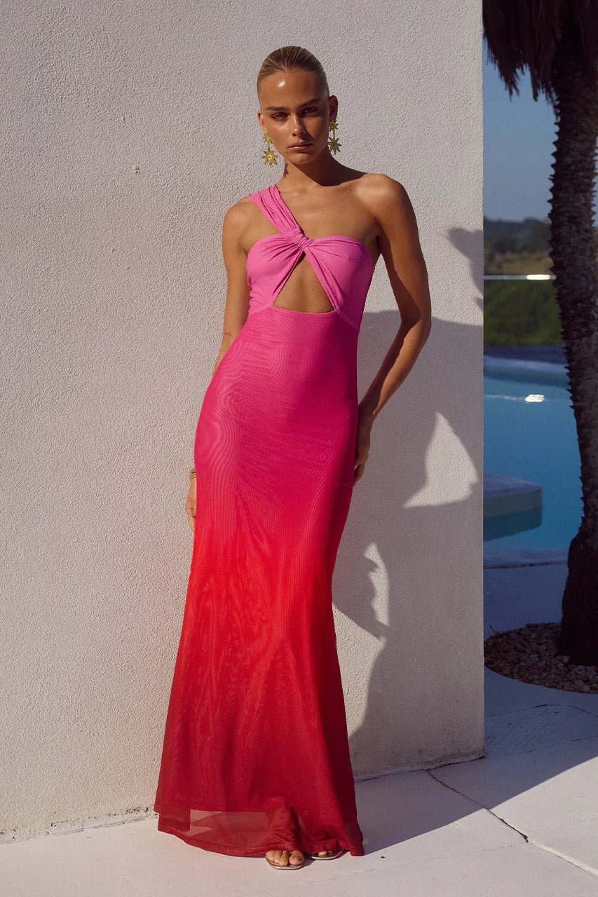 Kyree Maxi Dress - Pink Ombré