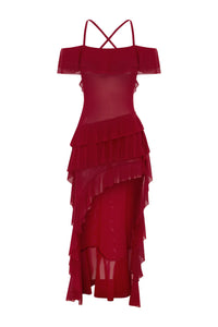 Harriette Maxi Dress - Red