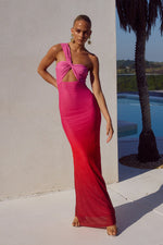 Load image into Gallery viewer, Kyree Maxi Dress - Pink Ombré
