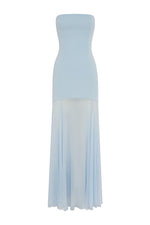 Load image into Gallery viewer, Remi Strapless Maxi Dress - Sky Blue
