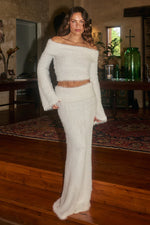 Load image into Gallery viewer, Rhea Knit Maxi Skirt - Stone
