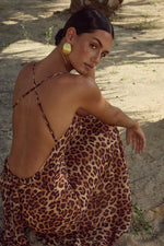 Load image into Gallery viewer, Albion Maxi Dress - Leopard Print
