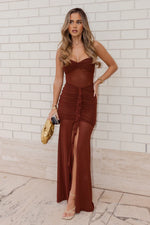 Load image into Gallery viewer, Tallula Maxi Dress - Espresso
