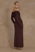 Load image into Gallery viewer, Airilie Maxi Dress - Brown
