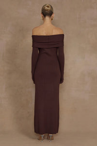 Airilie Maxi Dress - Brown