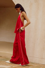 Load image into Gallery viewer, Bailie Palazzo Pant - Red
