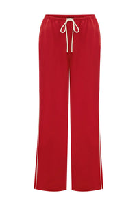 Bailie Palazzo Pant - Red