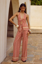 Load image into Gallery viewer, Alara Palazzo Pant - Alara Red

