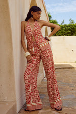 Load image into Gallery viewer, Alara Palazzo Pant - Alara Red
