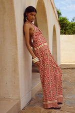 Load image into Gallery viewer, Alara Palazzo Pant - Alara Red
