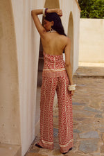 Load image into Gallery viewer, Alara Halter Top - Alara Red
