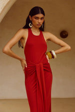 Load image into Gallery viewer, Judah Maxi Dress - Red
