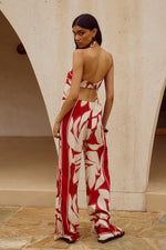 Load image into Gallery viewer, Arlette Palazzo Pant - Arlette Red

