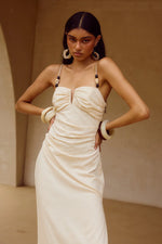 Load image into Gallery viewer, Marianna Midi Dress - Cream
