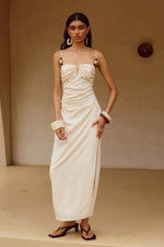 Load image into Gallery viewer, Marianna Midi Dress - Cream

