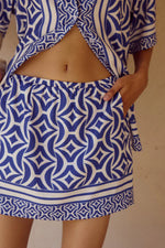 Load image into Gallery viewer, Alara Mini Skirt - Alara Navy
