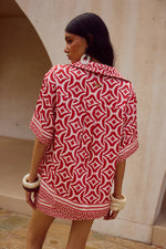 Load image into Gallery viewer, Alara Mini Skirt - Alara Red
