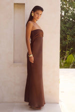 Load image into Gallery viewer, Elsa Maxi Dress - Chocolate
