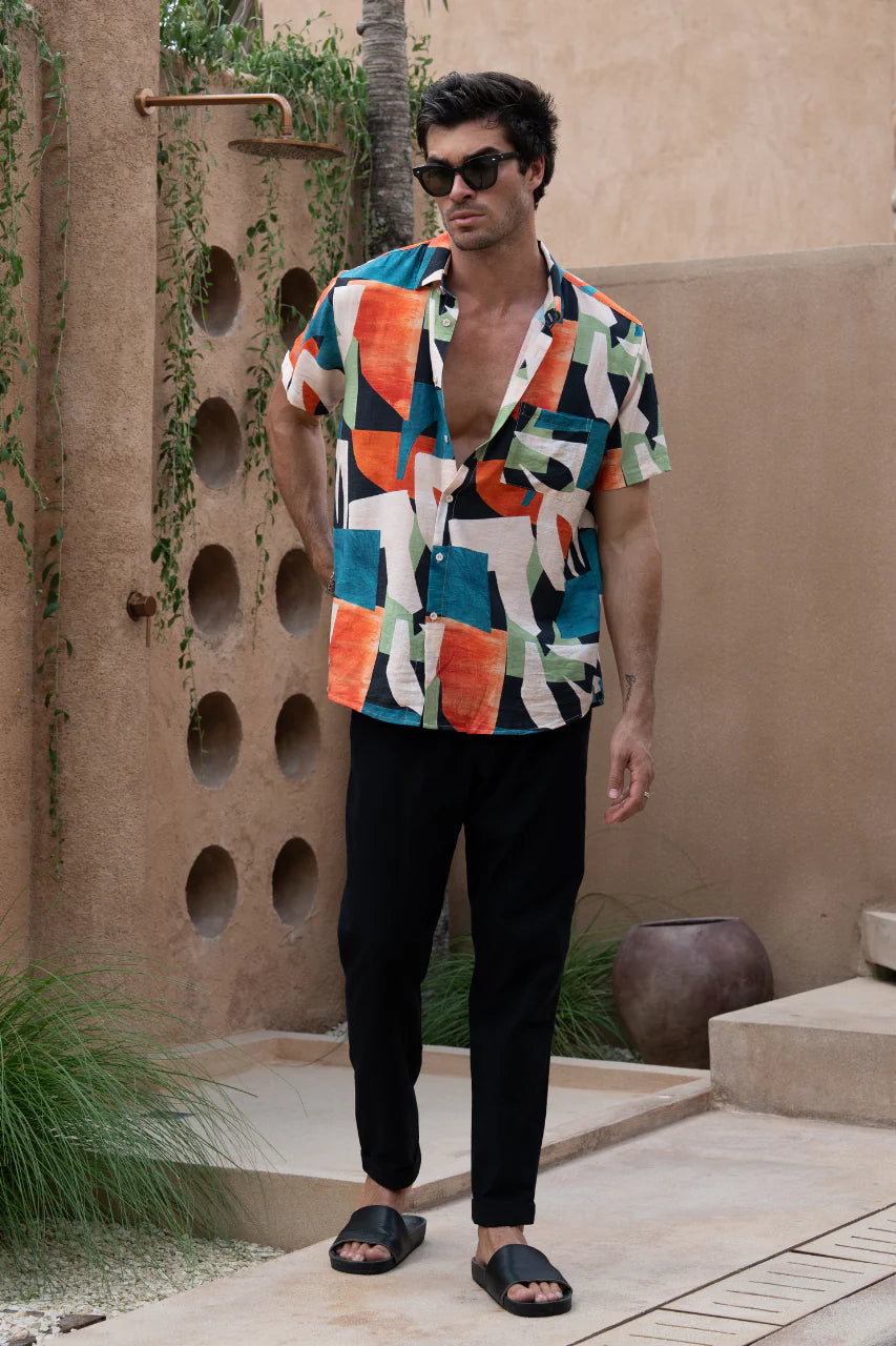 Nathan Shirt - Regio Print