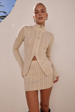 Load image into Gallery viewer, Katerina Long Sleeve Knit Top - Cream
