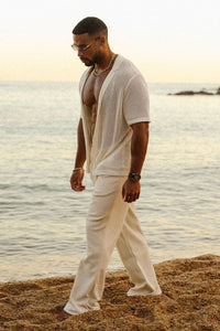 Casper Knit Shirt - White