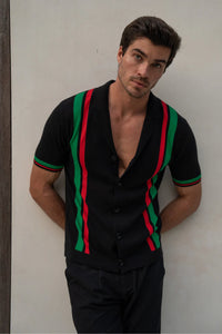Benny Shirt - Black Multi