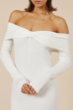 Load image into Gallery viewer, Airilie Midi Dress - White
