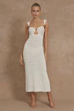 Load image into Gallery viewer, Juno Midi Dress - Ivory
