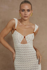 Load image into Gallery viewer, Juno Midi Dress - Ivory
