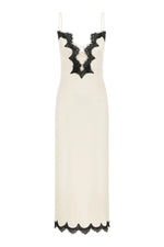 Load image into Gallery viewer, Nuli Midi Dress - White/Black
