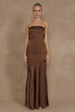 Load image into Gallery viewer, Mulani Maxi Dress - Espresso
