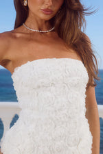 Load image into Gallery viewer, Rosaline Mini Dress - White
