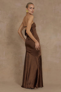 Mulani Maxi Dress - Espresso