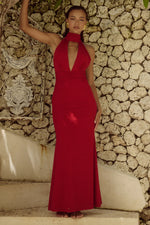 Load image into Gallery viewer, Antonie Maxie Dress - Cherry
