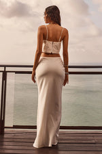 Load image into Gallery viewer, Kalina Maxi Skirt - White
