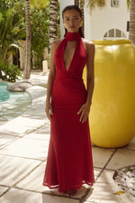 Load image into Gallery viewer, Antonie Maxie Dress - Cherry
