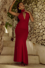 Load image into Gallery viewer, Antonie Maxie Dress - Cherry
