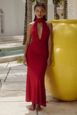 Load image into Gallery viewer, Antonie Maxie Dress - Cherry
