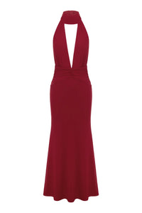 Antonie Maxie Dress - Cherry