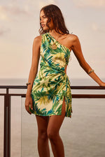 Load image into Gallery viewer, Posanto Mini Dress - Palm

