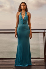 Load image into Gallery viewer, Lorita Maxi Dress - Aqua
