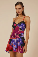 Load image into Gallery viewer, Surrey Mini Dress - Maeve Print
