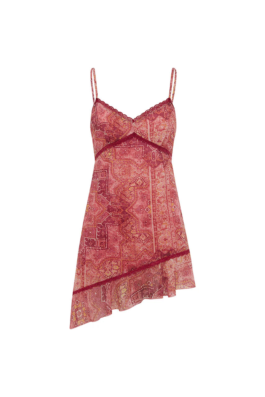 Ishani Mini Dress - Gaia Pink