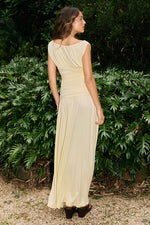 Load image into Gallery viewer, Iva Off Shoulder Maxi Dress - Cream
