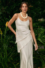 Load image into Gallery viewer, Larissa Asymmetrical Hem Top - Off White
