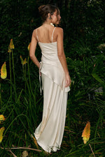Load image into Gallery viewer, Larissa Asymmetrical Hem Top - Off White
