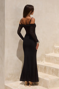 Nissa Maxi Dress - Black