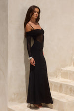 Load image into Gallery viewer, Nissa Maxi Dress - Black
