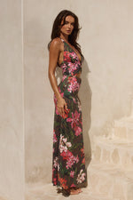 Load image into Gallery viewer, Halston Halter Maxi Dress - Catarina Black

