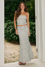Load image into Gallery viewer, Zinnia Maxi Skirt - White
